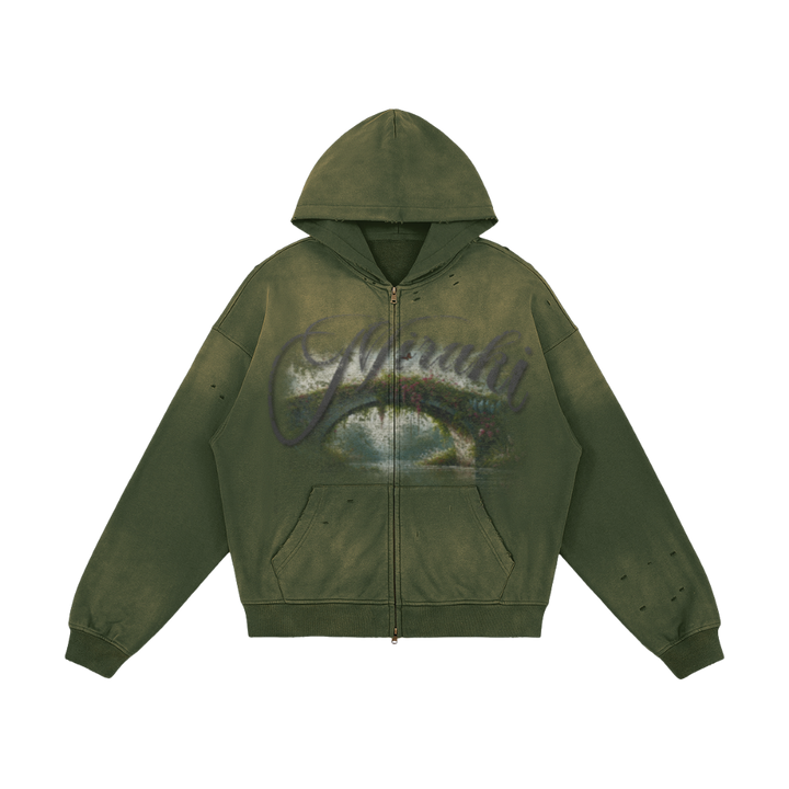 Blossoms Zip-Up