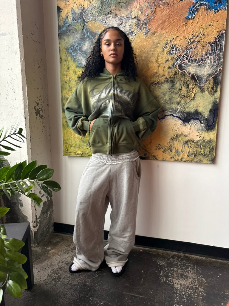 Blossoms Zip-Up