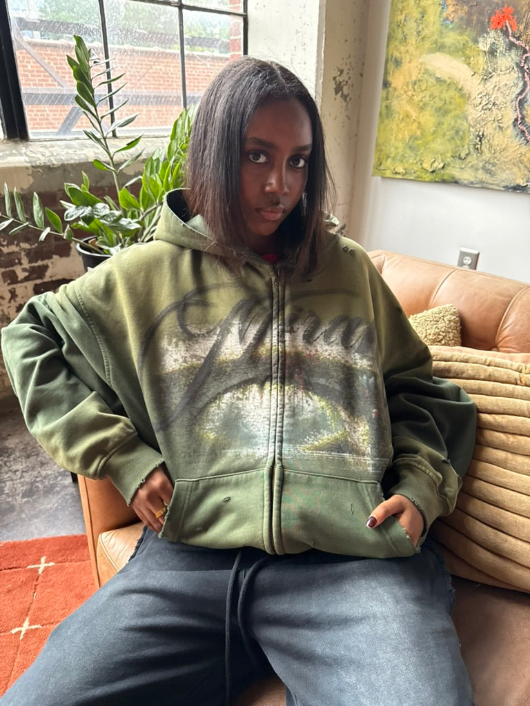 Blossoms Zip-Up