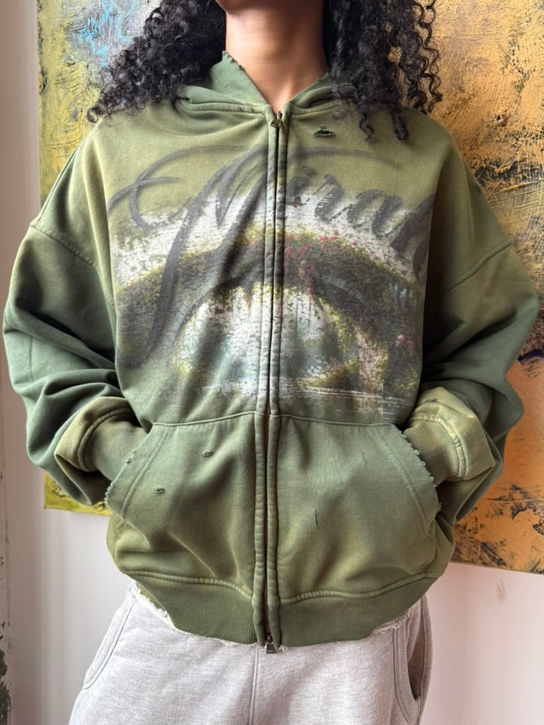Blossoms Zip-Up