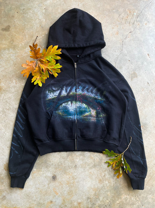 12 OZ “WORN BLOSSOMS” HOODIE