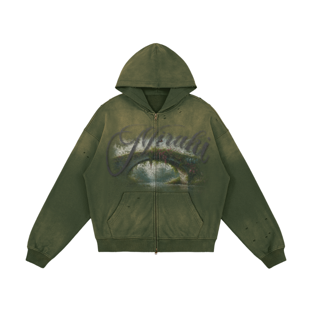 Blossoms Zip-Up