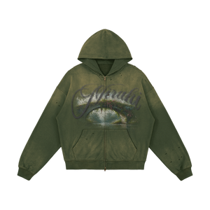 Blossoms Zip-Up